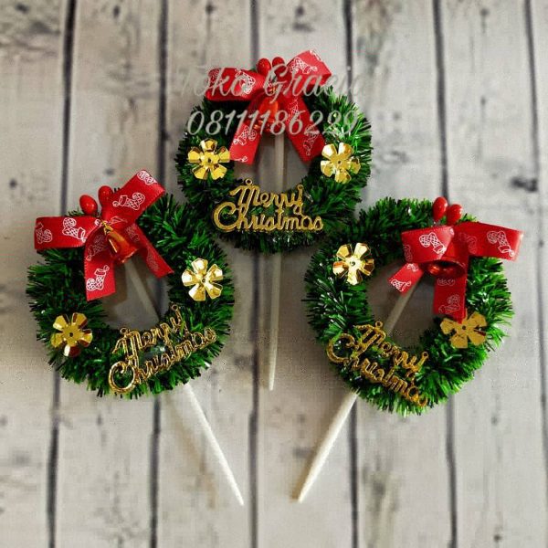 Merry Christmas Tusuk Hijau