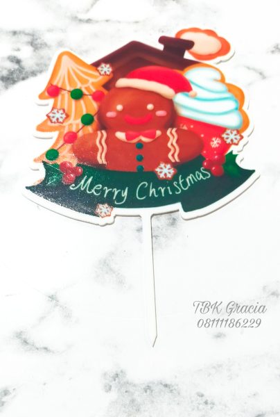 Topper Christmas Gingerman (TC-2)