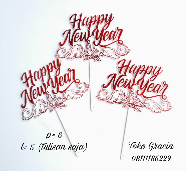 Topper New Year Merah (TNM-01)