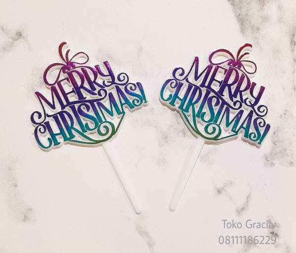 Topper Christmas Rainbow Pita (TCW-01)