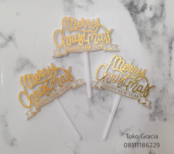 Topper Christmas Gold (TCG-01)