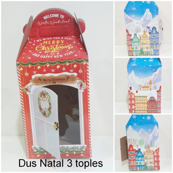Dus Natal 3 toples Bulat B (DN-3TBB)